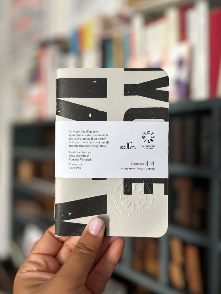 quaderni artigianali rilegati a mano la tipografa toscana esemplari unici