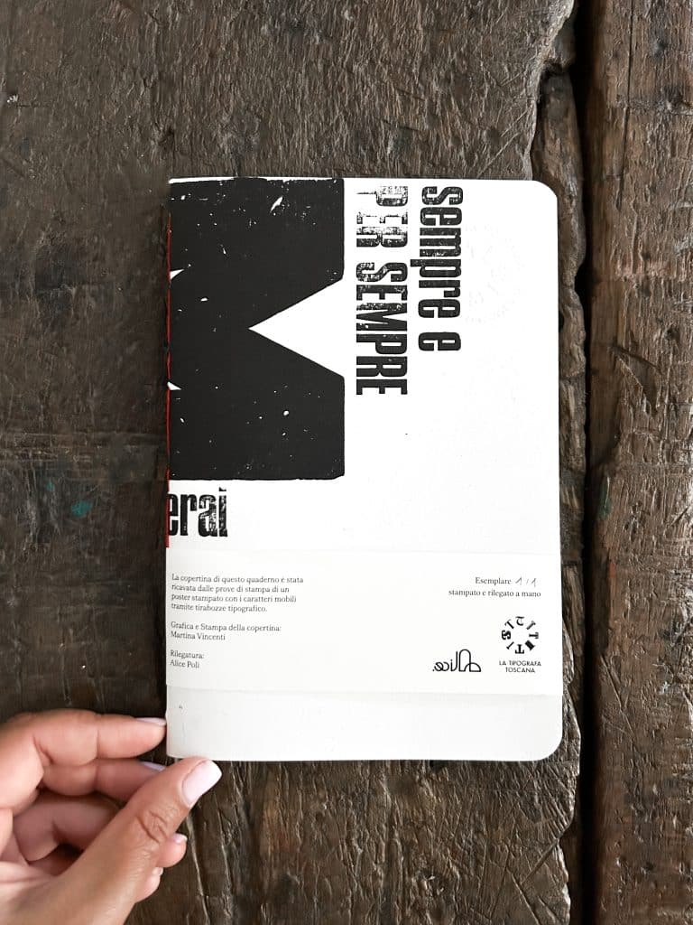 quaderni artigianali cuciti a mano formato a5 la tipografa tosacna