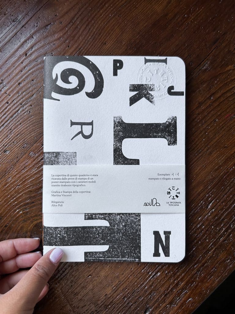 quaderni artigianali cuciti a mano formato a5 la tipografa tosacna
