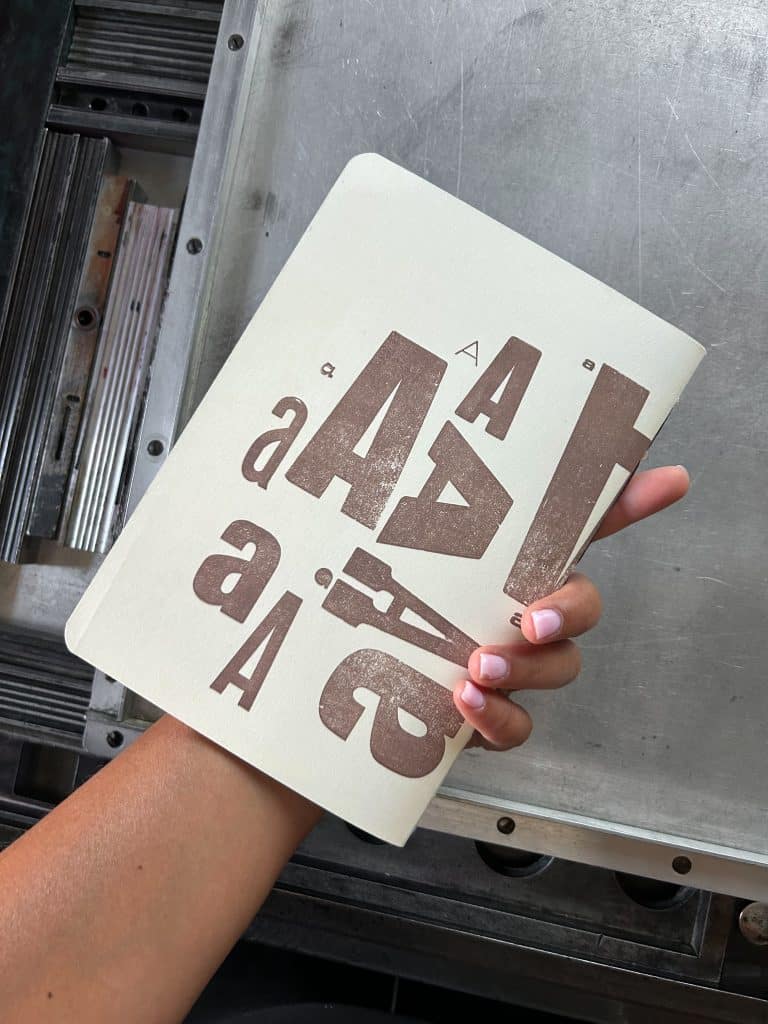 quaderni artigianali cuciti a mano formato a5 la tipografa tosacna