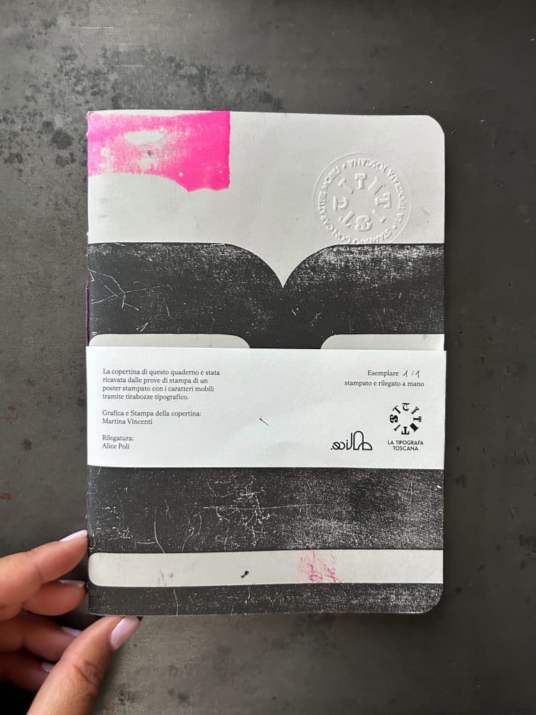 quaderni artigianali cuciti a mano formato a5 la tipografa tosacna