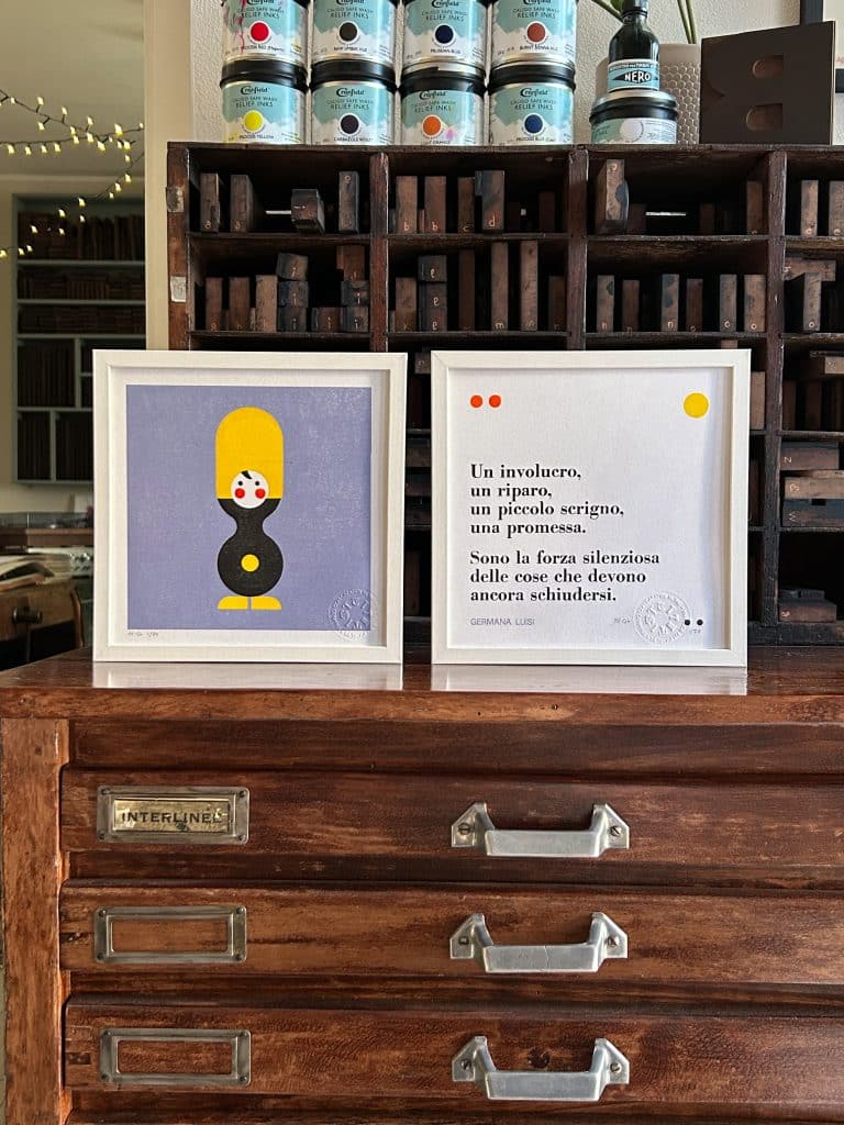 Bozzolo . La Tipografa Toscana - Illustrazione e Poesia