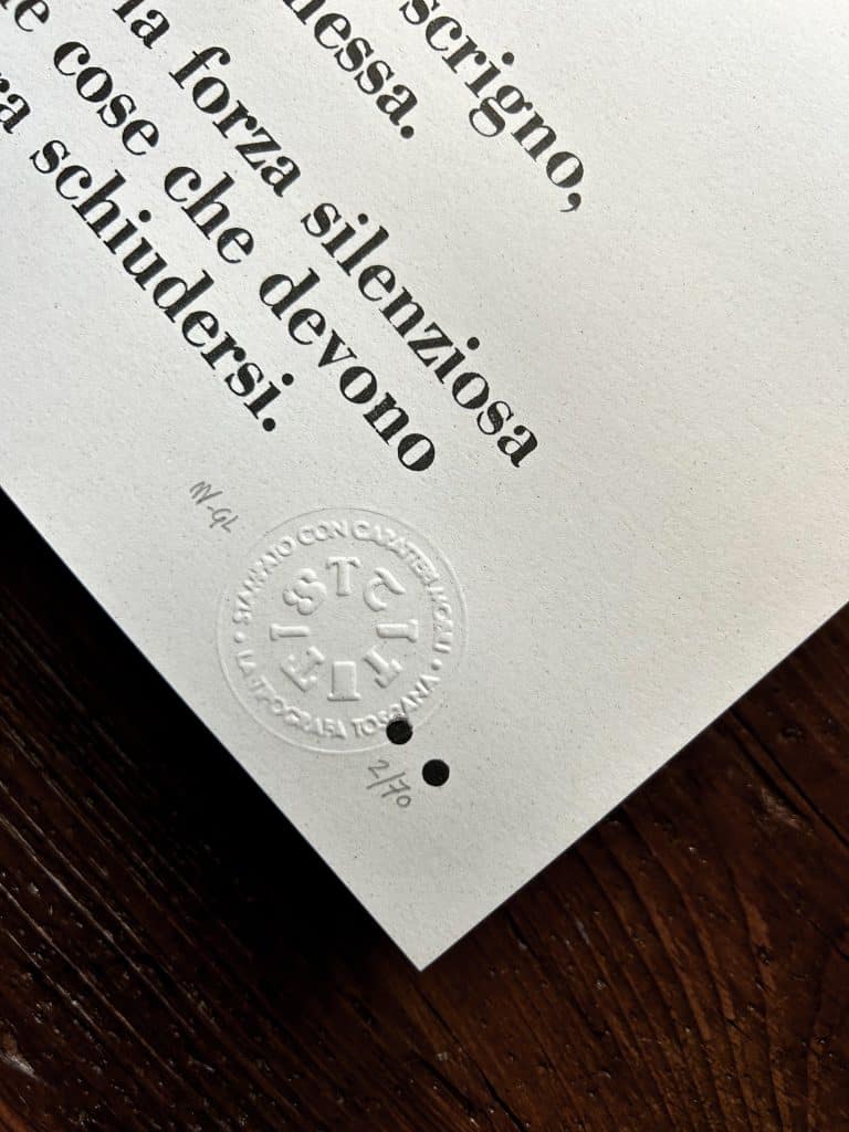 Bozzolo . La Tipografa Toscana