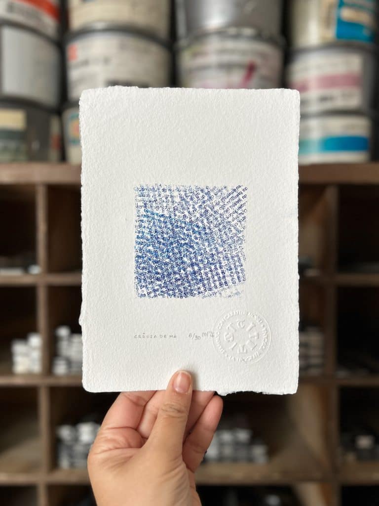 creuza de ma fabrizio de andre stampa a caratteri mobili