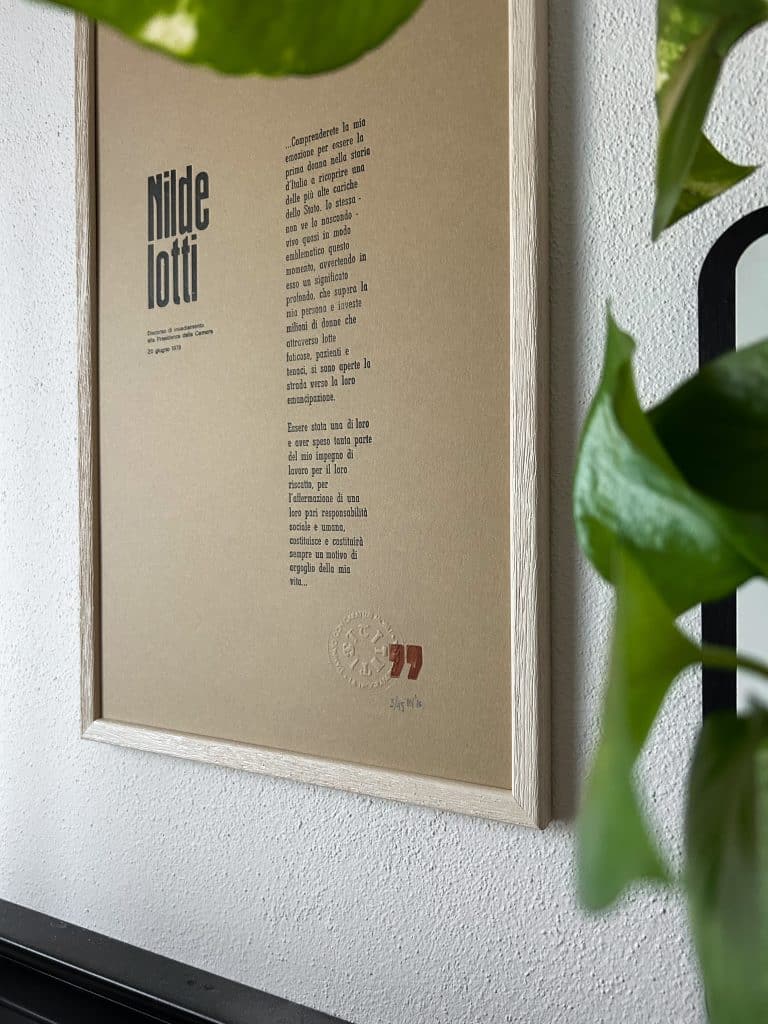 8 marzo giornata internazionale della donna - omaggio a Nilde Iotti