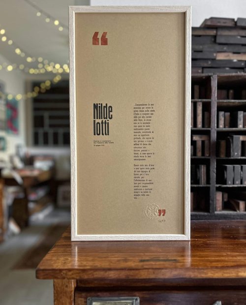 8 marzo giornata internazionale della donna - omaggio a Nilde Iotti