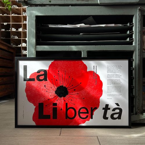 la libertà - poster 25 aprile