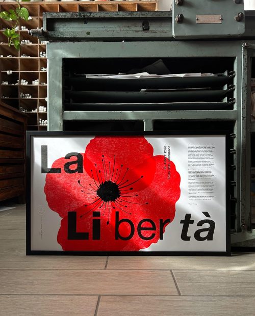 la libertà - poster 25 aprile